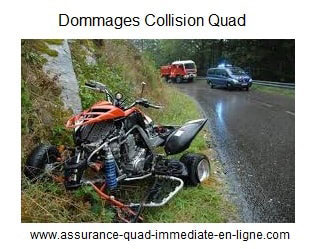 Assurance quad garantie Dommages collision
