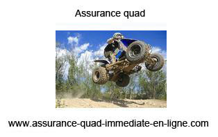 Tarif assurance quad